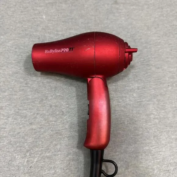 BaByliss PRO TT Travel Dryer – Compact, Foldable 1500W, Tourmaline Ionic Power - Picture 1 of 11